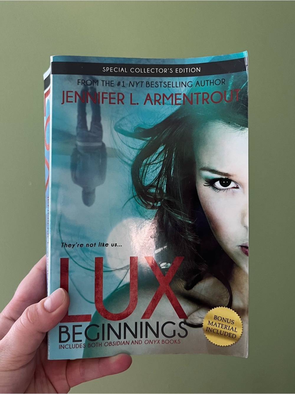 📚 4/25$ 📚 Lux : Beginnings (Obsidian & Onyx) by Jennifer L. Armentrout